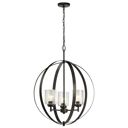 Kichler Winslow 3-Light Orb Chandelier: $287.98 Kichler Winslow 3-Light Orb Chandelier: $287.98