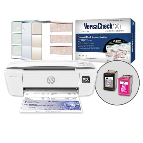 VersaCheck HP DeskJet 3755 MICR Check Printer Bundle: $229.49