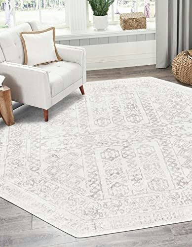 Unique Loom Oxford Collection 7'1" Octagonal Area Rug: $93.59 Unique Loom Oxford Collection 7'1" Octagonal Area Rug: $93.59