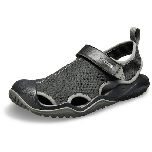 Crocs Men's Swiftwater Mesh Deck Sandals for $35 + free shipping