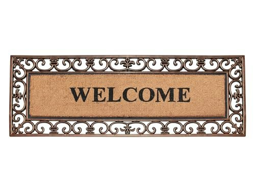A1HC 18" x 48" Natural Coir and Rubber Door Mat: $38.72 A1HC 18" x 48" Natural Coir and Rubber Door Mat: $38.72