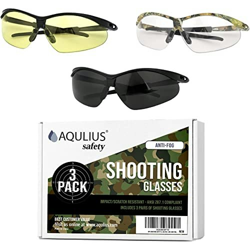 Aqulius Ballistic Shooting Glasses 3-Pack: $15.99 Aqulius Ballistic Shooting Glasses 3-Pack: $15.99