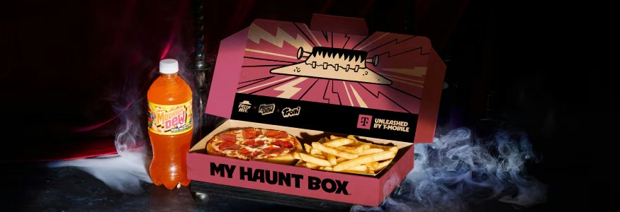 Pizza Hut Halloween My Haunt Box
