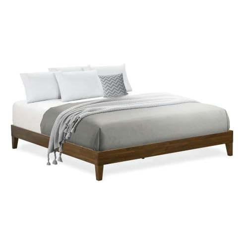 East West Furniture King Size Platform Bed Frame: $140.58 East West Furniture King Size Platform Bed Frame: $140.58