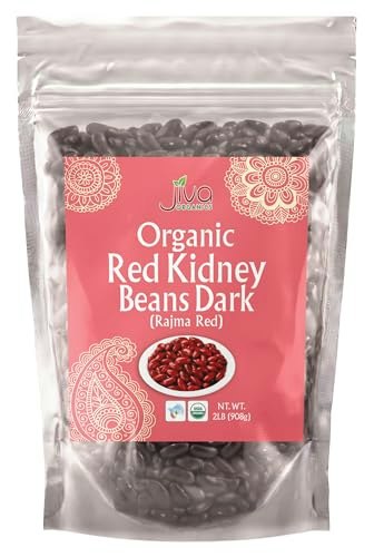 Jiva Organics 2lb Organic Dark Red Kidney Beans: $9.99 Jiva Organics 2lb Organic Dark Red Kidney Beans: $9.99