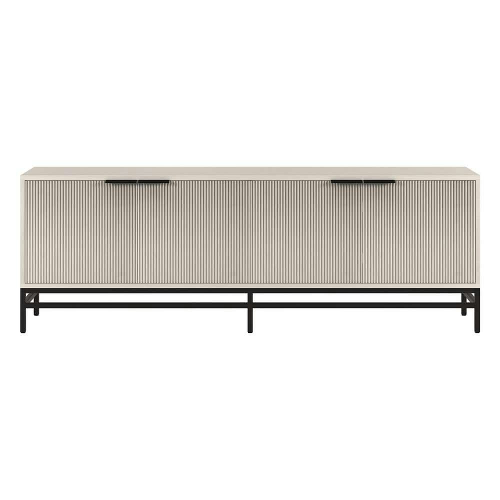 Montello 70-Inch Alder White TV Stand: $309.41 Montello 70-Inch Alder White TV Stand: $309.41