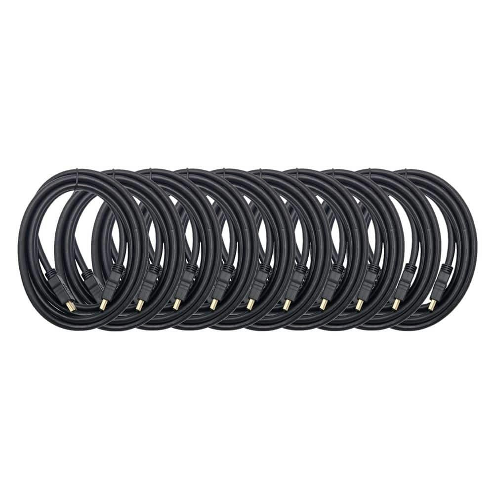 10-Foot 4K HDMI Cable with Ethernet 10-Pack: $83.84 10-Foot 4K HDMI Cable with Ethernet 10-Pack: $83.84