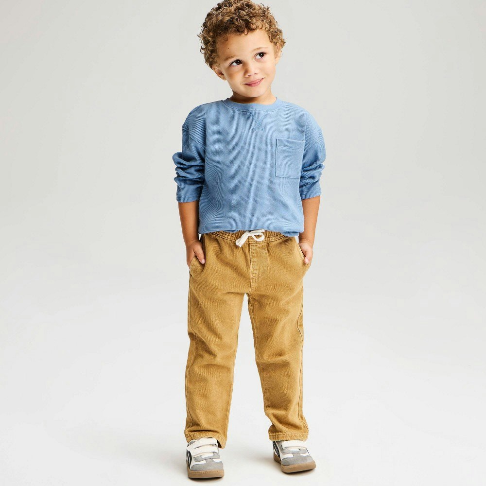 Cat & Jack Toddler Boys' Long Sleeve Thermal Pocket T-Shirt 12M: $10 Cat & Jack Toddler Boys' Long Sleeve Thermal Pocket T-Shirt 12M: $10