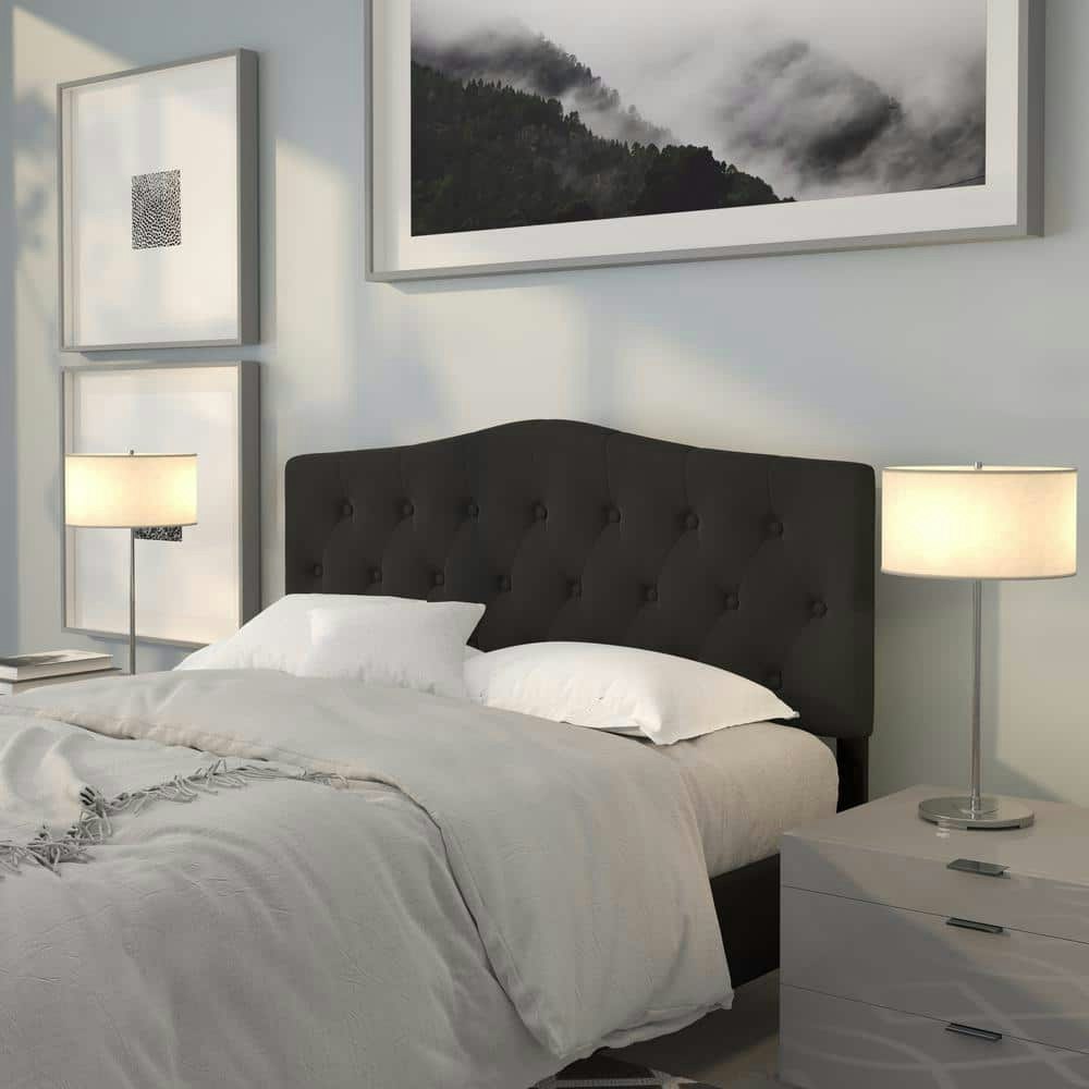 Queen Black Panel Headboard: $115.02 Queen Black Panel Headboard: $115.02