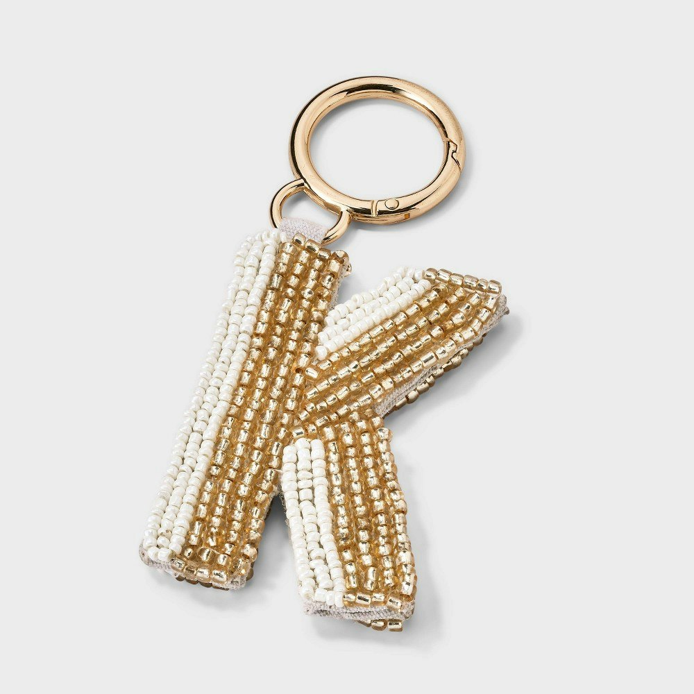 A New Day Beaded Letter K Bag Charm: $7.20 A New Day Beaded Letter K Bag Charm: $7.20