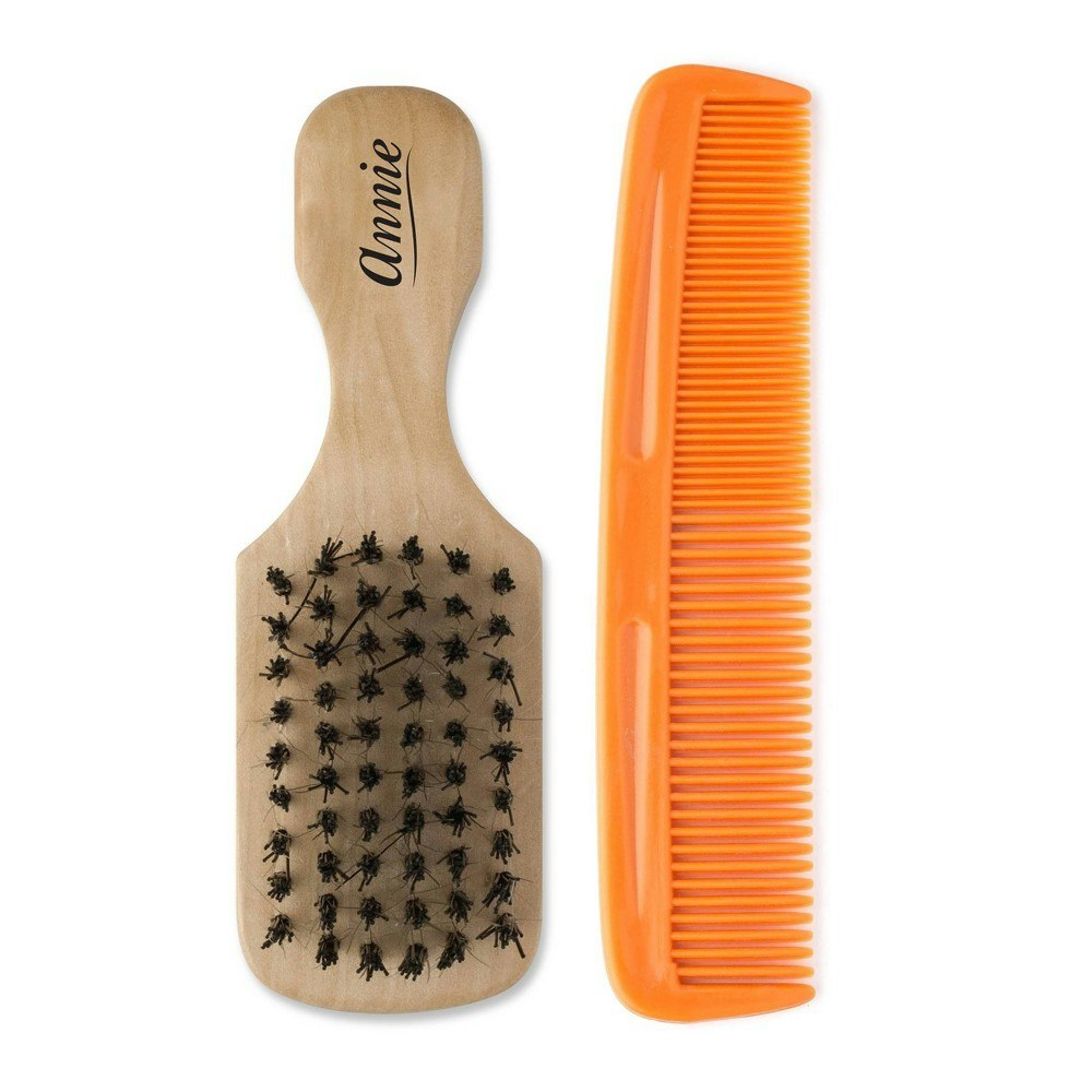 Annie International Mini Wooden Club Hair Brush and Comb Set: $2.99 Annie International Mini Wooden Club Hair Brush and Comb Set: $2.99