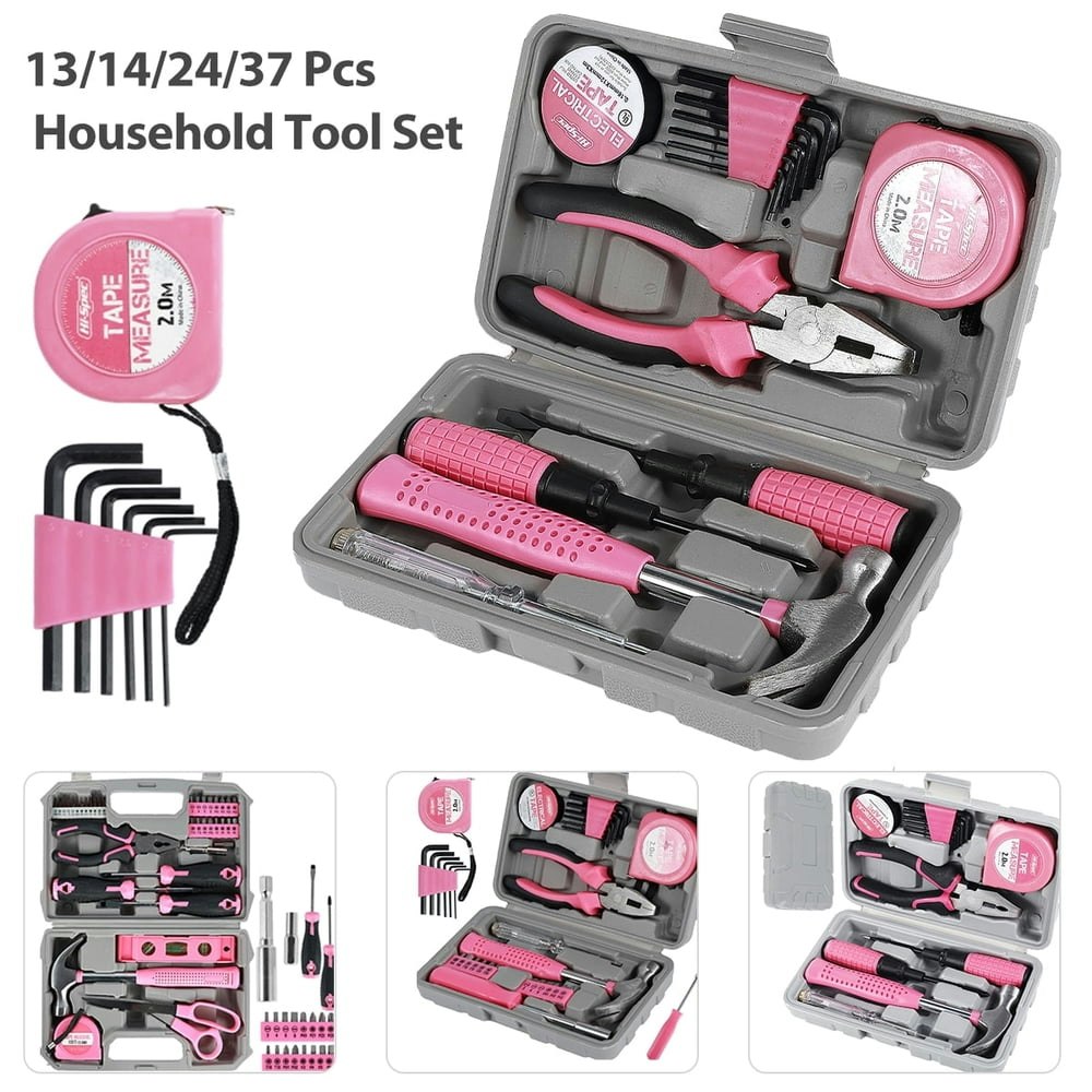 Lzvxtym Household Hand Tool Set with Case: $13.69 Lzvxtym Household Hand Tool Set with Case: $13.69