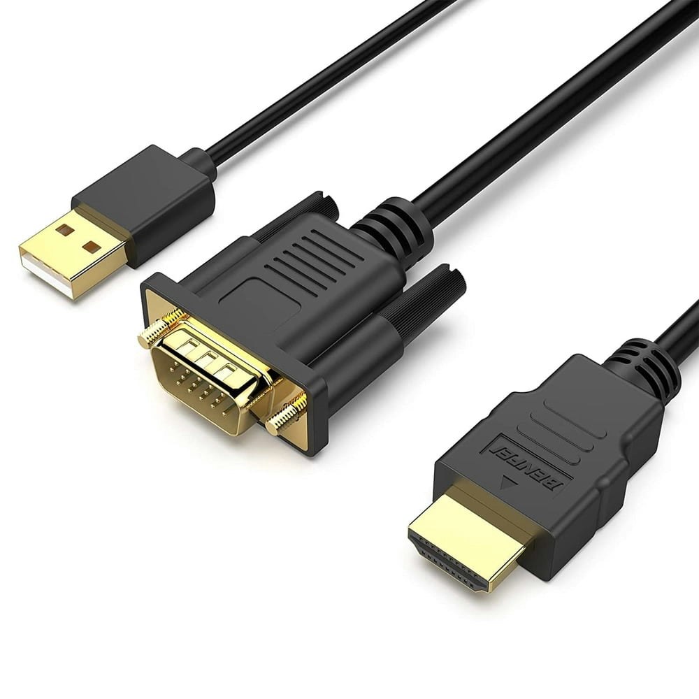 Benfei 6-Foot VGA to HDMI Cable: $15.29