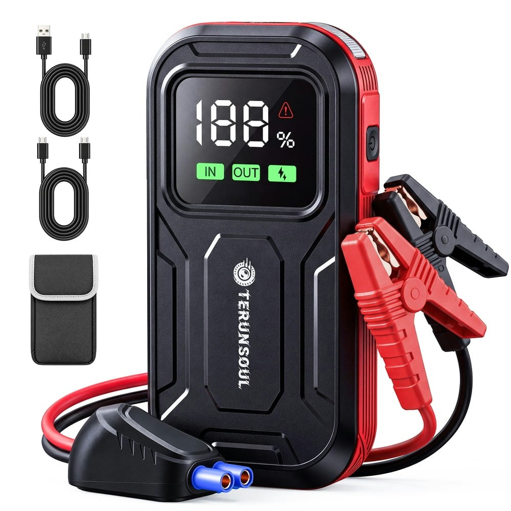 Terunsoul G68D 2,000A Portable Car Jump Starter: $39.89 Terunsoul G68D 2,000A Portable Car Jump Starter: $39.89
