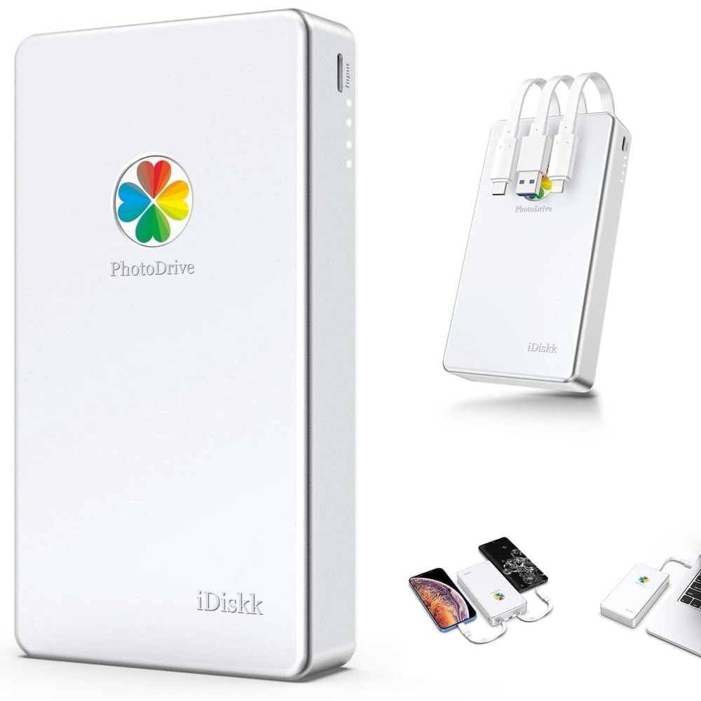 iDiskk 2TB External Hard Drive for iPhone, iPad, and Android: $178.99 iDiskk 2TB External Hard Drive for iPhone, iPad, and Android: $178.99