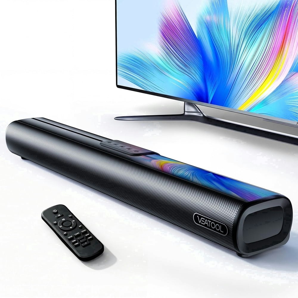 2.1-Channel Soundbar with Subwoofer: $43.99 2.1-Channel Soundbar with Subwoofer: $43.99
