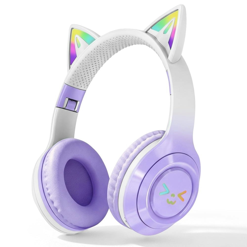 Rirool Cat Ear Bluetooth Headphones: $9.89 Rirool Cat Ear Bluetooth Headphones: $9.89