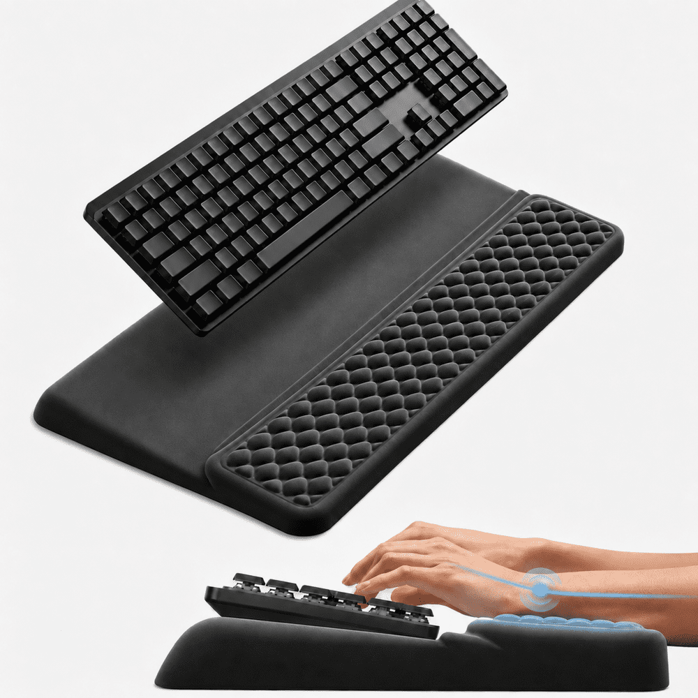 Ergonomic Keyboard Stand with Memory Foam Wrist Rest: $24.99 Ergonomic Keyboard Stand with Memory Foam Wrist Rest: $24.99