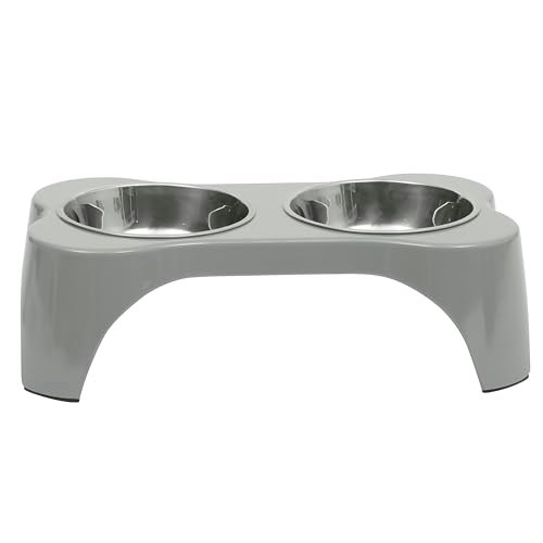 Gibson Home Bow Wow Meow 3-Piece Elevated Pet Bowl Set: $18.56 Gibson Home Bow Wow Meow 3-Piece Elevated Pet Bowl Set: $18.56