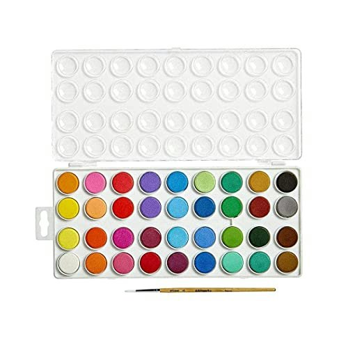 Kingart Watercolor Paint Set 36-Piece: $6.29 Kingart Watercolor Paint Set 36-Piece: $6.29