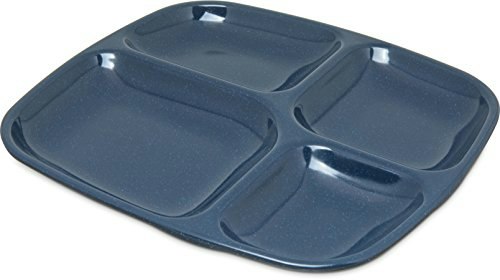 Carlisle Essential 10.5" x 9.5" 4-Compartment Melamine Lunch Tray: $7.72 Carlisle Essential 10.5" x 9.5" 4-Compartment Melamine Lunch Tray: $7.72
