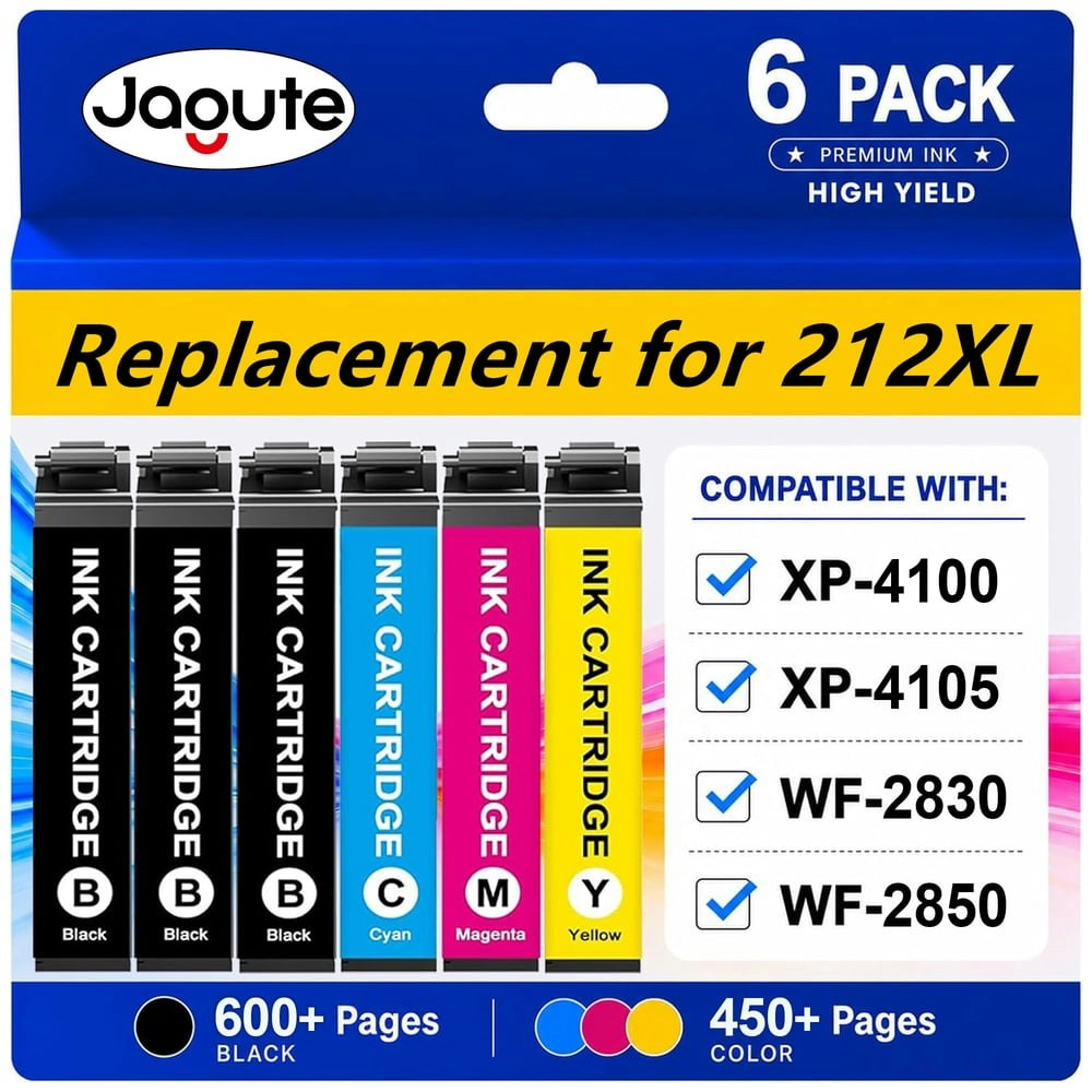 Epson 212XL Ink Cartridge 6-Pack: $24.16 Epson 212XL Ink Cartridge 6-Pack: $24.16