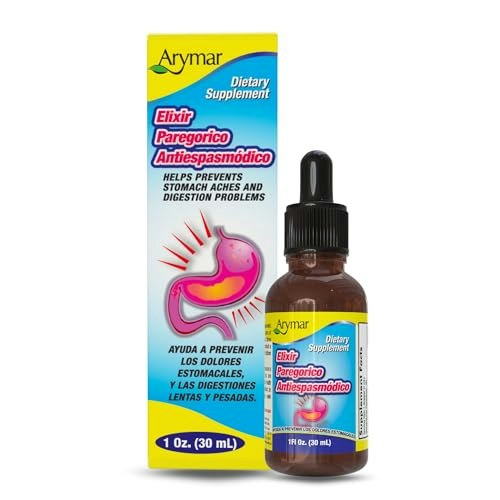 Arymar Elixir Paregorico Antiespasmodico 1-oz.: $12.44 Arymar Elixir Paregorico Antiespasmodico 1-oz.: $12.44