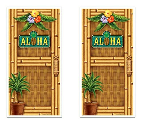 Beistle Aloha Door Cover 2-Pack: $8.92 Beistle Aloha Door Cover 2-Pack: $8.92