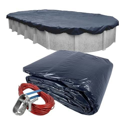 Robelle 10 x 15-Foot Oval Above Ground Pool Winter Cover: $29.99 Robelle 10 x 15-Foot Oval Above Ground Pool Winter Cover: $29.99