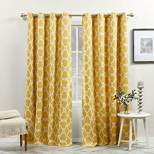 Exclusive Home Gates 52" x 108" Sateen Blackout Thermal Grommet Curtain Panel 2-Pack: $43.95 Exclusive Home Gates 52" x 108" Sateen Blackout Thermal Grommet Curtain Panel 2-Pack: $43.95
