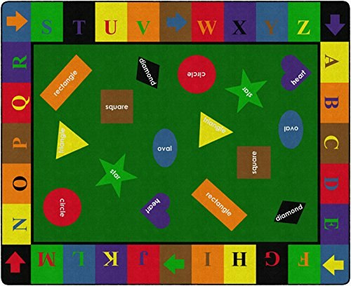 Flagship Carpets 10'6" x 13'2" Educational Rug: $390.65 Flagship Carpets 10'6" x 13'2" Educational Rug: $390.65