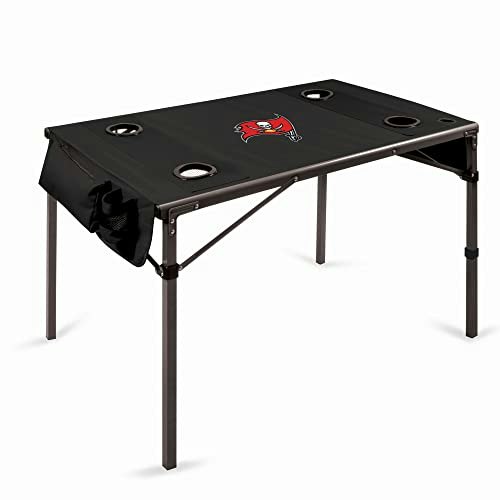 Picnic Time NFL Tampa Bay Buccaneers Portable Soft Top Travel Table: $139.49