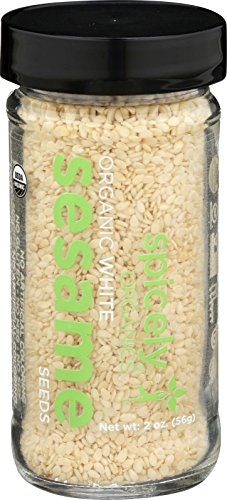 Spicely Organic White Sesame Seeds 2.4-oz.: $7.16 Spicely Organic White Sesame Seeds 2.4-oz.: $7.16