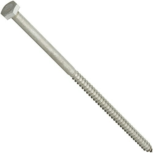 Hillman 1/4" x 6" Stainless Steel Hex Lag Screw 10-Pack: $26.55