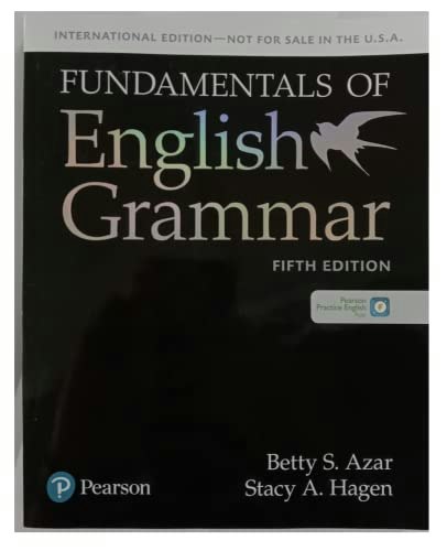 Fundamentals of English Grammar Student Book and App International Edition: $34.98
