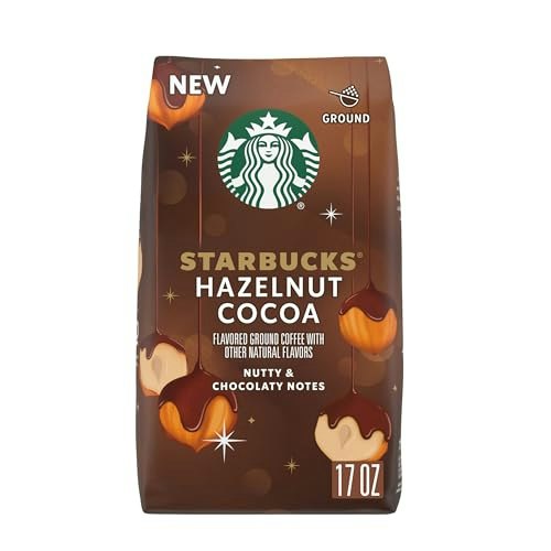 Starbucks Hazelnut Cocoa Ground Coffee 17-oz. 6-Pack: $12.99 Starbucks Hazelnut Cocoa Ground Coffee 17-oz. 6-Pack: $12.99