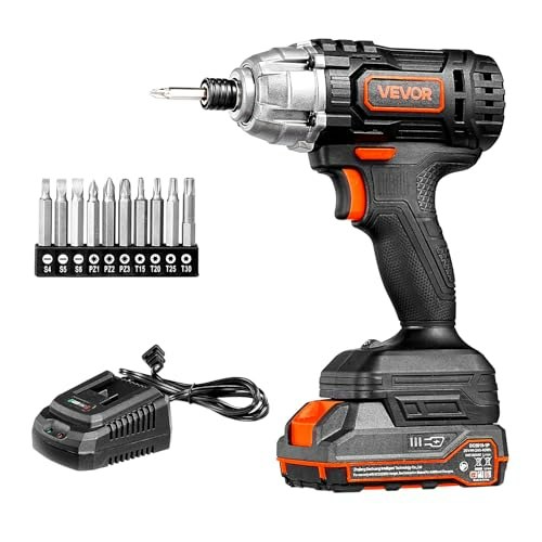 Vevor 20V 1/4-inch Cordless Impact Driver Kit: $34.75 Vevor 20V 1/4-inch Cordless Impact Driver Kit: $34.75
