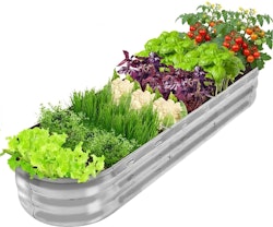 67" Galvanized Raised Garden Bed Planter for $18 + free shipping w/ Prime