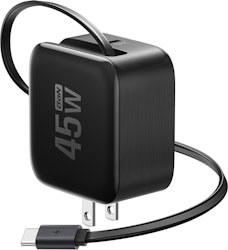 EcoFlow 45W Retractable 3-in-1 Charger w/ Type-C Cable for $16 + free shipping w/ Prime