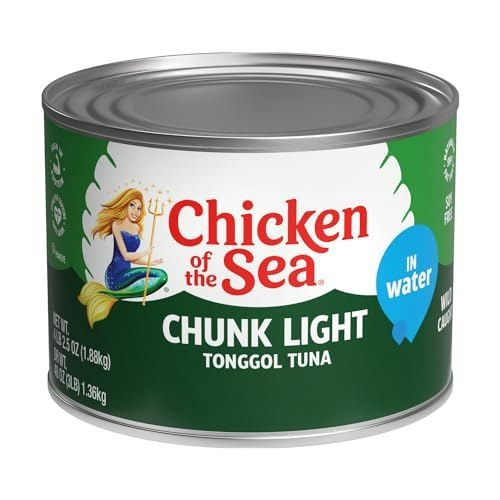 Chicken of the Sea Chunk Light Tonggol Tuna in Water 66.5-oz. Can 6-Pack: $101.40 Chicken of the Sea Chunk Light Tonggol Tuna in Water 66.5-oz. Can 6-Pack: $101.40