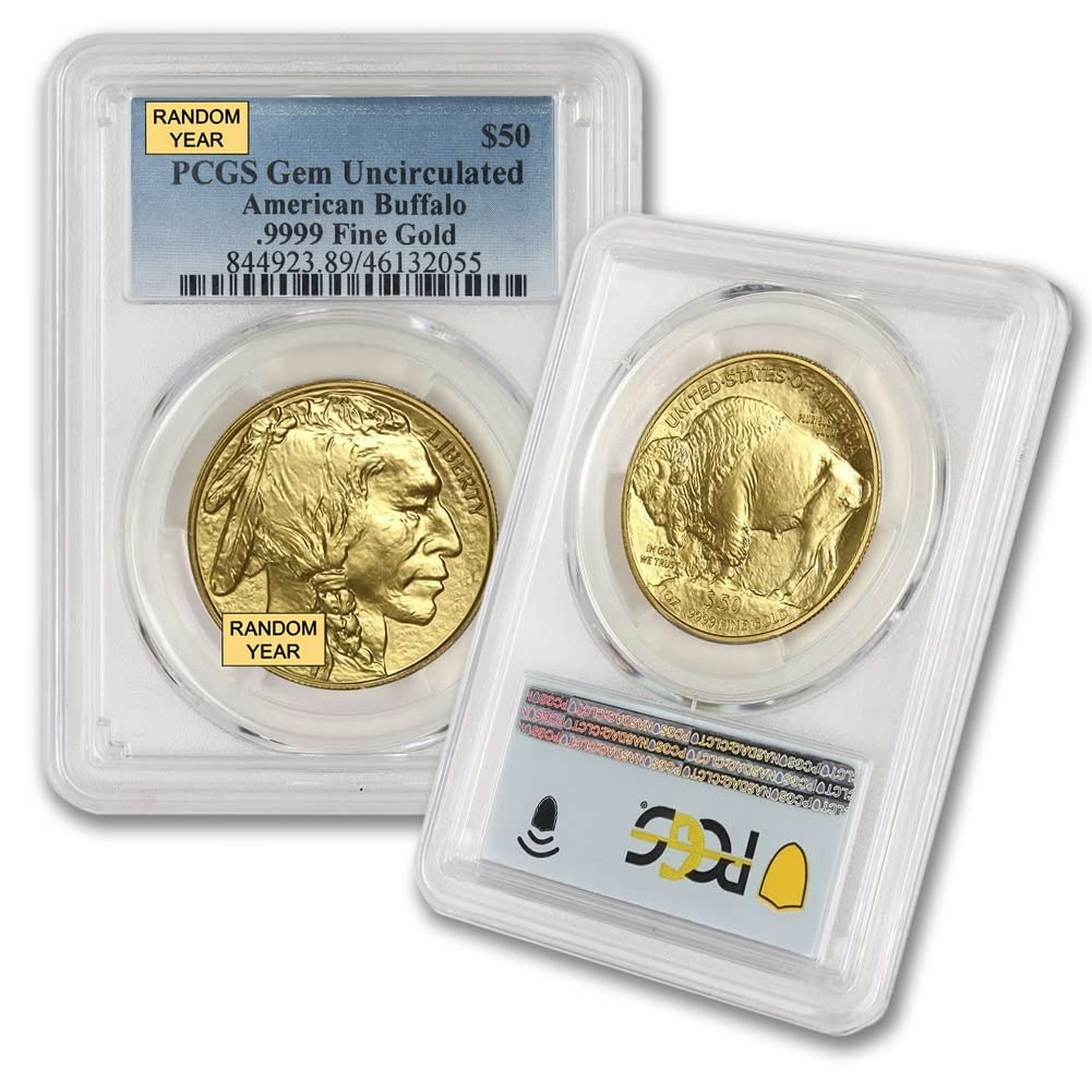 American Gold Buffalo 1-oz. $50 Gem Uncirculated PCGS Coin: $5,632