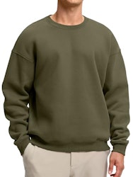 Soothfeel Men's Fleece Crewneck Sweatshirt for $18 + free shipping w/ Prime