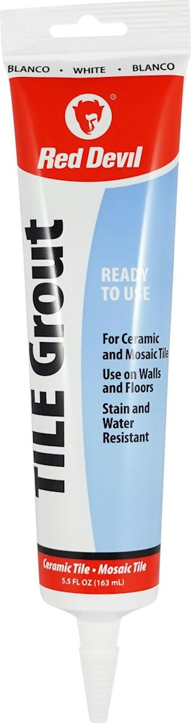 Red Devil Pre-Mixed Tile Grout 5.5-oz. Tube: $4 Red Devil Pre-Mixed Tile Grout 5.5-oz. Tube: $4