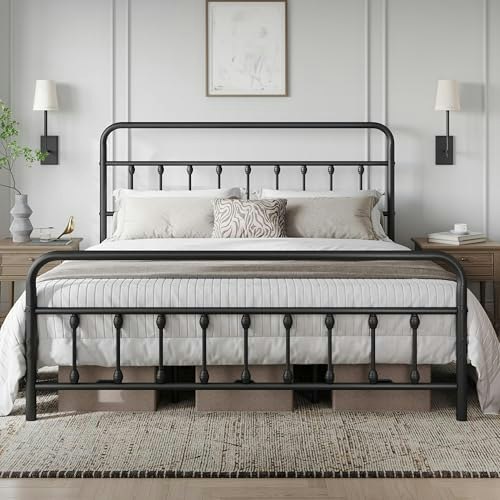 Yaheetech Metal Platform King Bed Frame: $109.99 Yaheetech Metal Platform King Bed Frame: $109.99