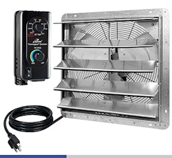iLiving 20" Wall-Mounted Variable Speed Shutter Exhaust Fan for $99 + free shipping