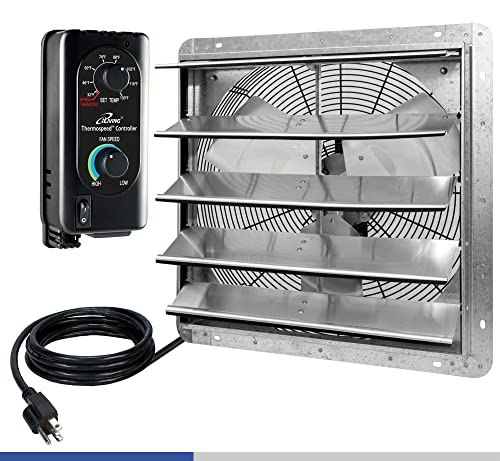 iLIVING 20-Inch Wall-Mounted Variable Speed Shutter Exhaust Fan: $99 iLIVING 20-Inch Wall-Mounted Variable Speed Shutter Exhaust Fan: $99