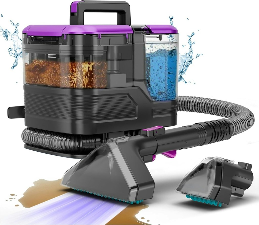 Yoomie Portable Carpet & Upholstery Cleaner Machine: $80