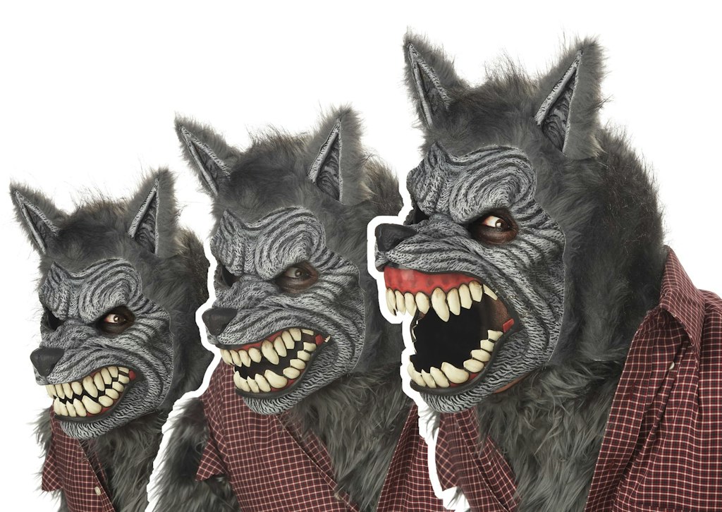 California Costumes Werewolf Motion Mask: $22