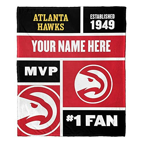 Northwest Atlanta Hawks 50" x 60" Silk Touch Throw Blanket: $51.36