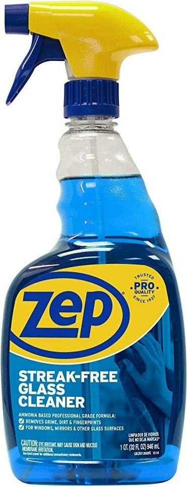 Zep 32-oz. Streak-Free Glass Cleaner: $2.38